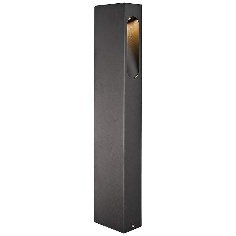 Image 1 Eurofase 25 3/4"H Graphite Gray Column LED Bollard Light