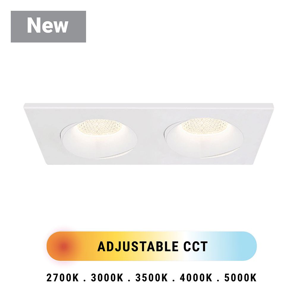 Image 2 Eurofase 3.5 IN RECTANGULAR DOUBLE REGRESSED GIMBAL more views