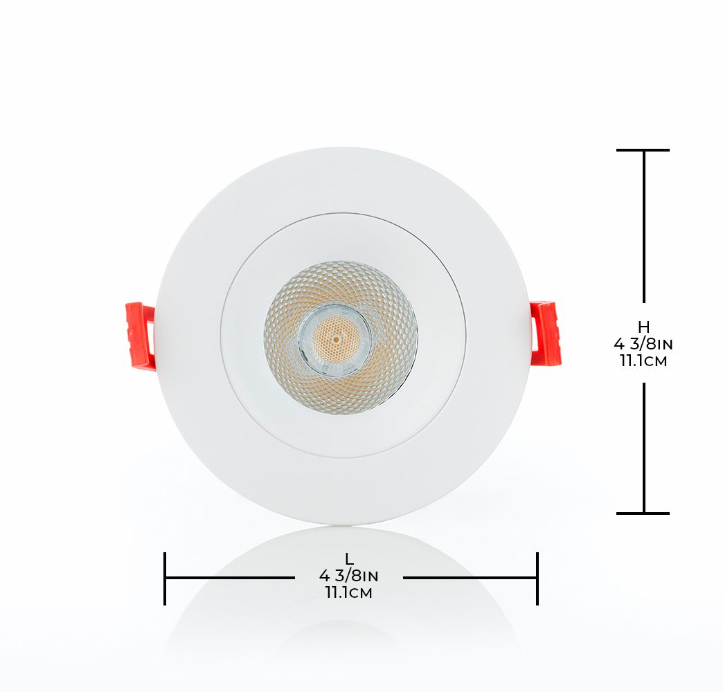 Image 3 Eurofase 3.5 IN ROUND REGRESSED GIMBAL more views