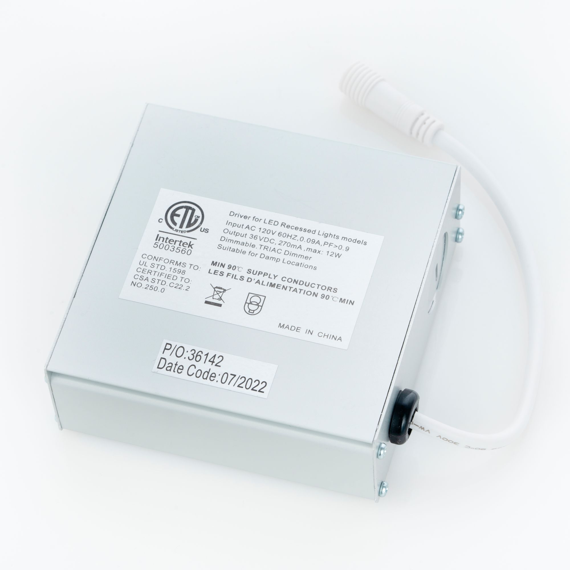 Eurofase 3.5 IN ROUND REGRESSED GIMBAL