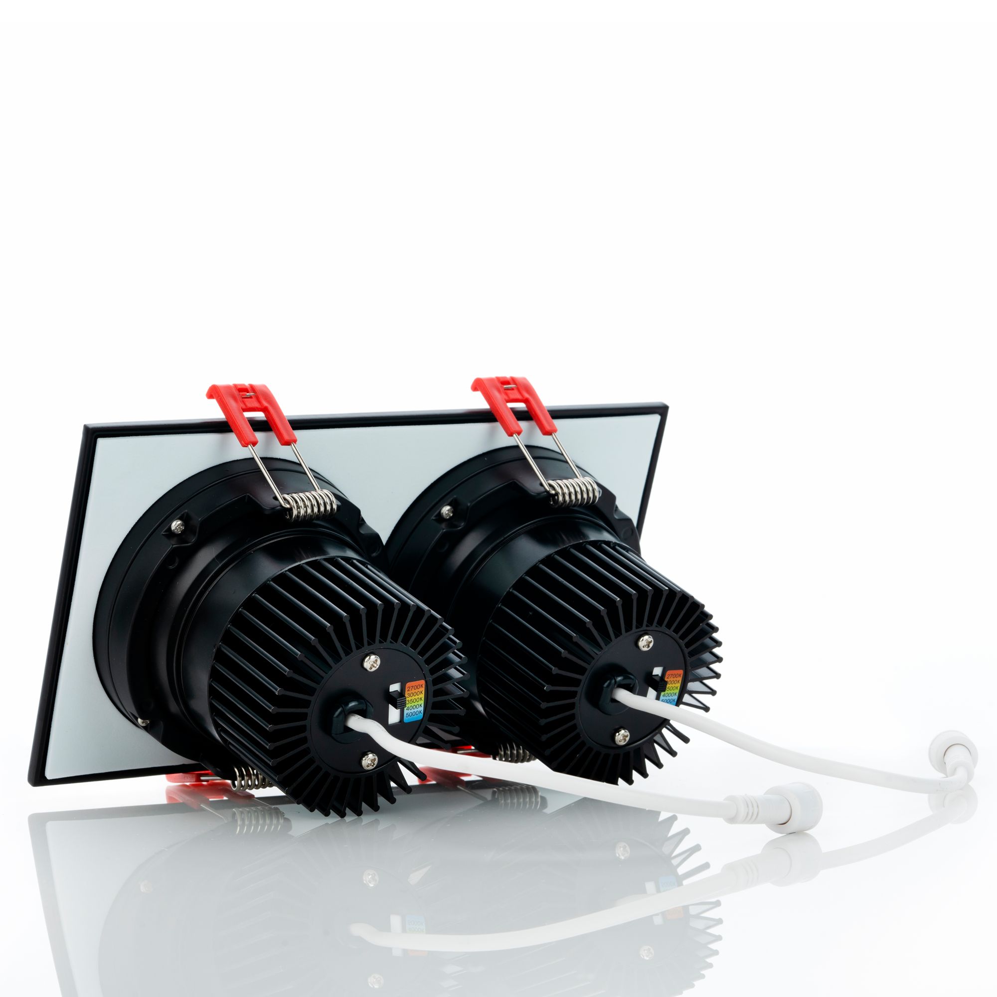 Image 6 Eurofase 3.5 INCH RECTANGULAR DOUBLE REGRESSED GIMBAL more views