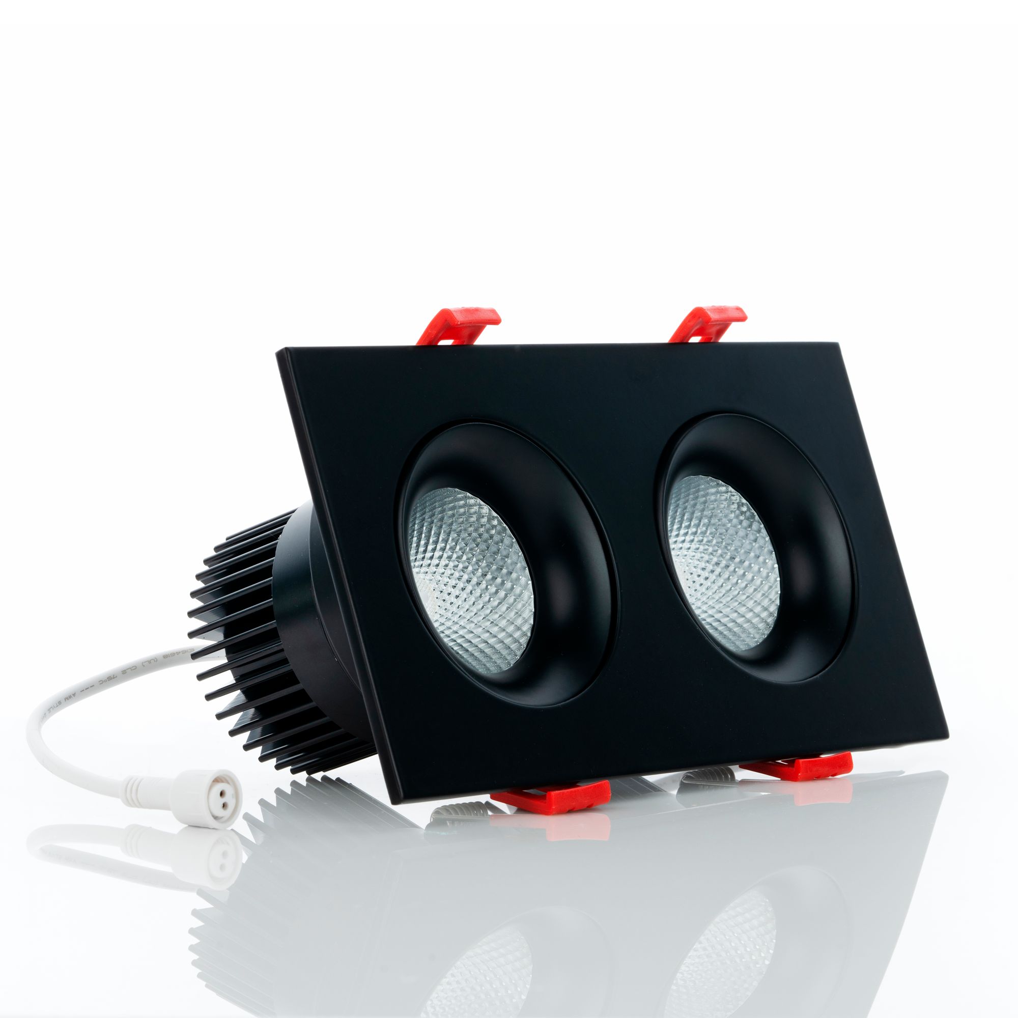 Image 7 Eurofase 3.5 INCH RECTANGULAR DOUBLE REGRESSED GIMBAL more views