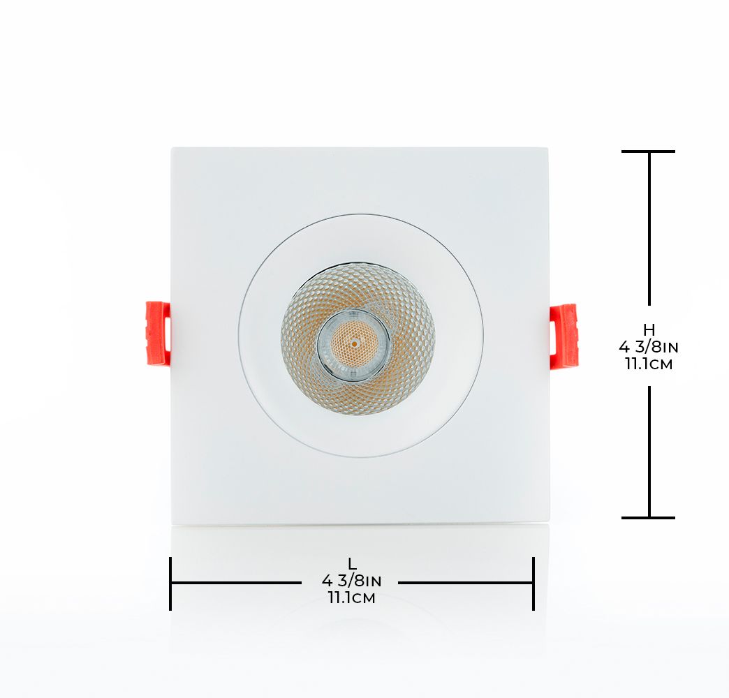 Image 3 Eurofase 3.5 INCH SQUARE REGRESSED GIMBAL more views