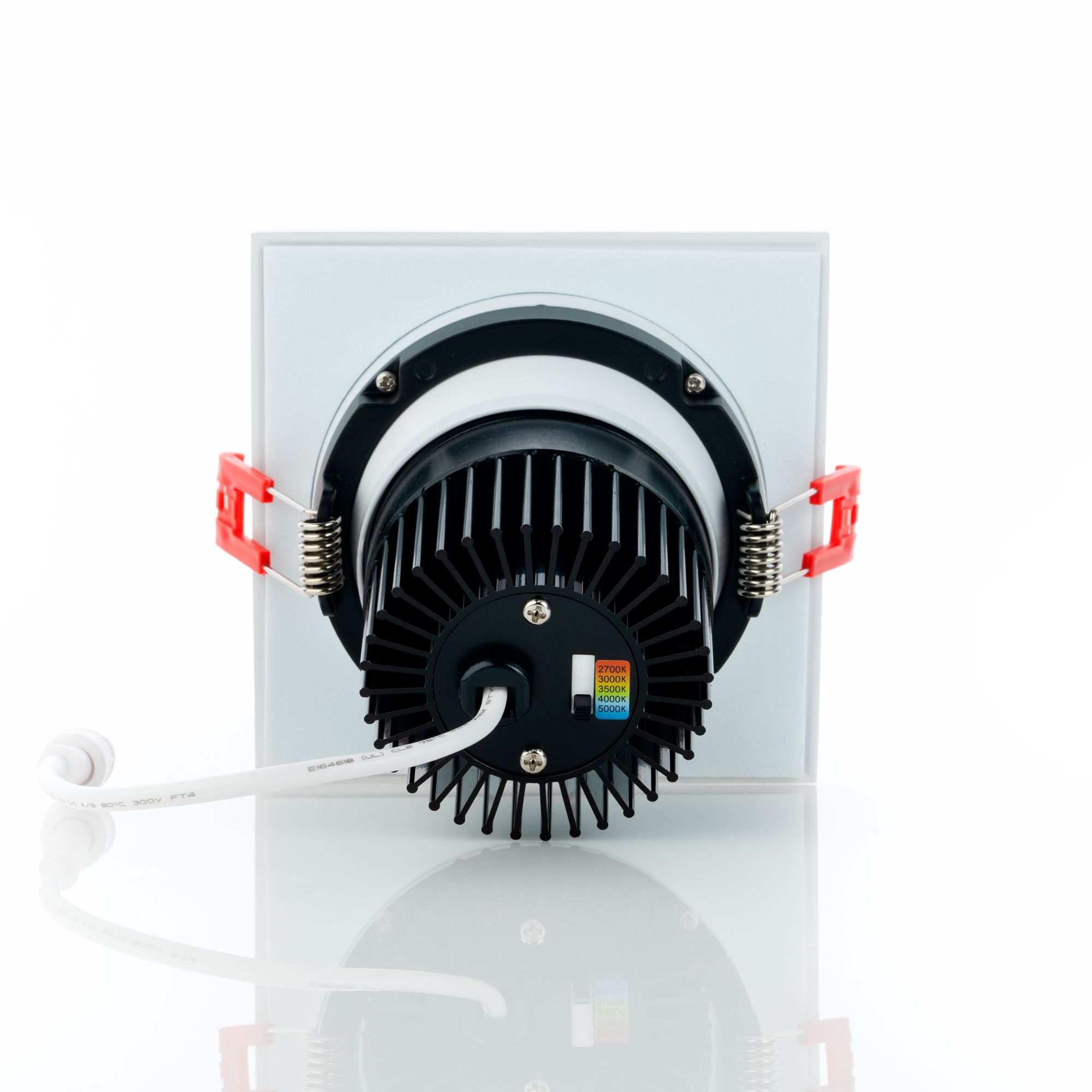 Image 4 Eurofase 3.5 INCH SQUARE REGRESSED GIMBAL more views