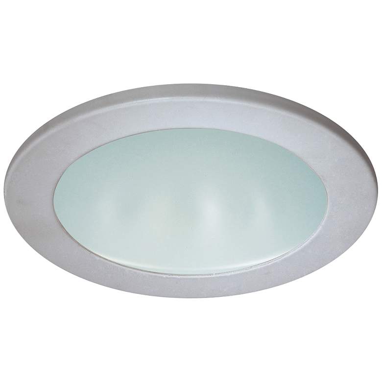 Image 1 Eurofase 3 1/2" Satin Nickel LED Shower Recessed Downlight
