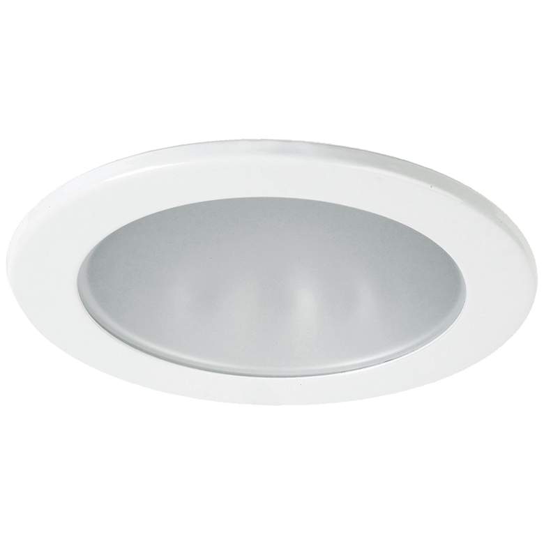 Image 1 Eurofase 3 1/2 inch White LED Shower Recessed Downlight