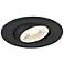 Eurofase 3" Black 8 Watt LED Round Gimbal Recessed Downlight