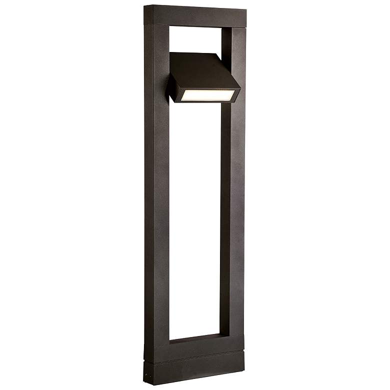 Image 1 Eurofase 35 1/2" High Graphite Gray Swivel LED Bollard Light