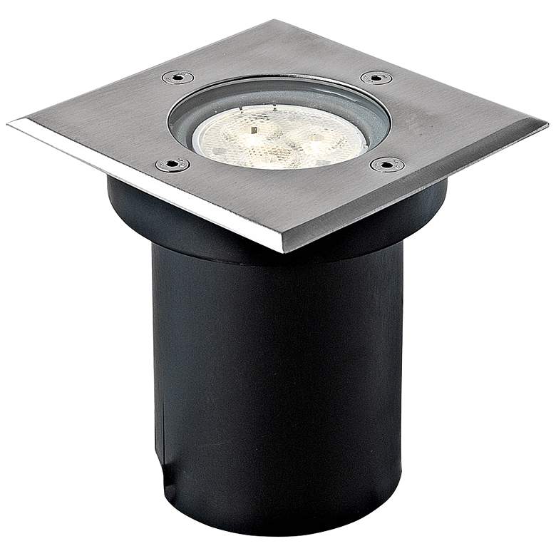 Image 1 Eurofase 4 3/4" Square Steel LED Outdoor In-Ground Light