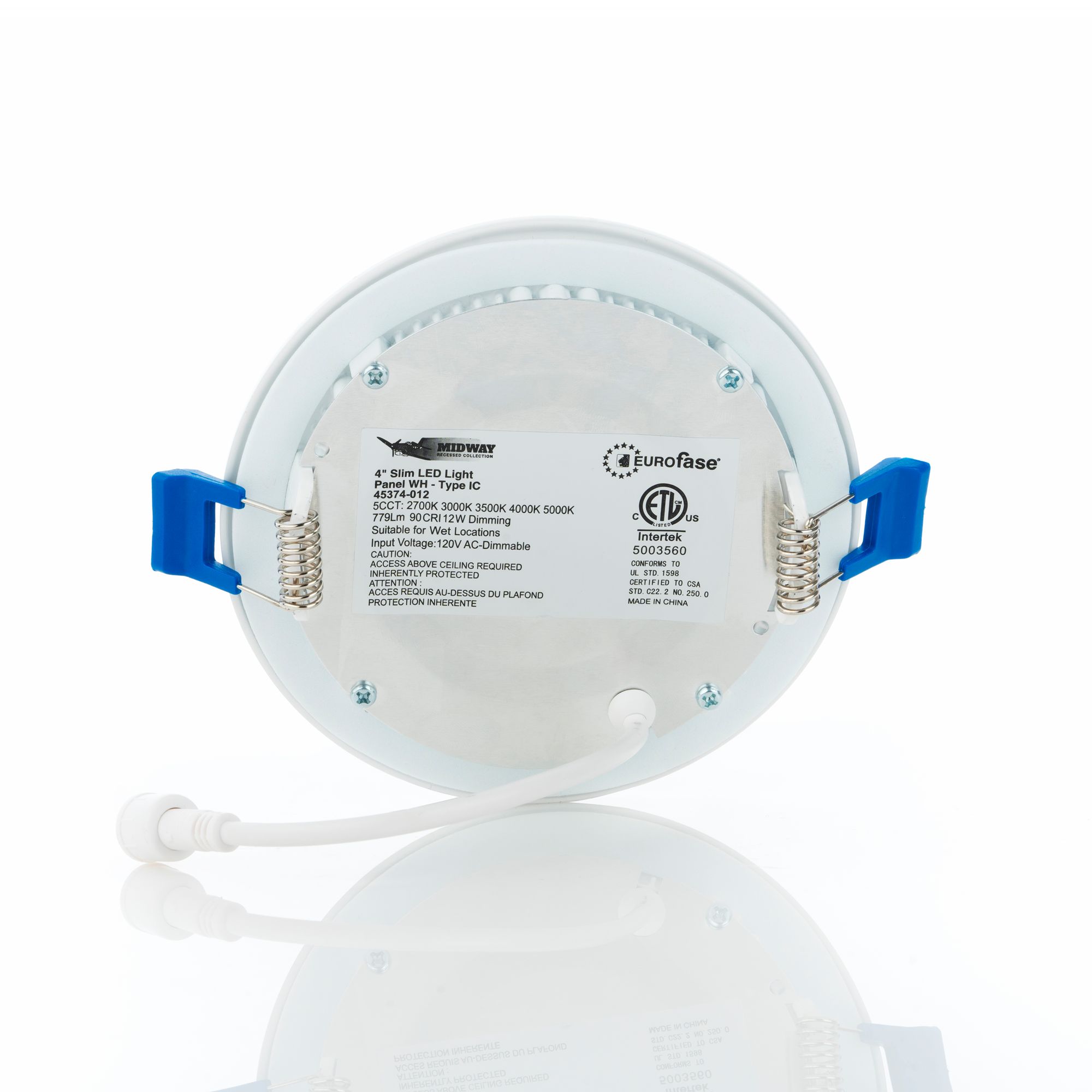 Image 5 Eurofase 4 INCH SLIM ROUND DOWNLIGHT more views