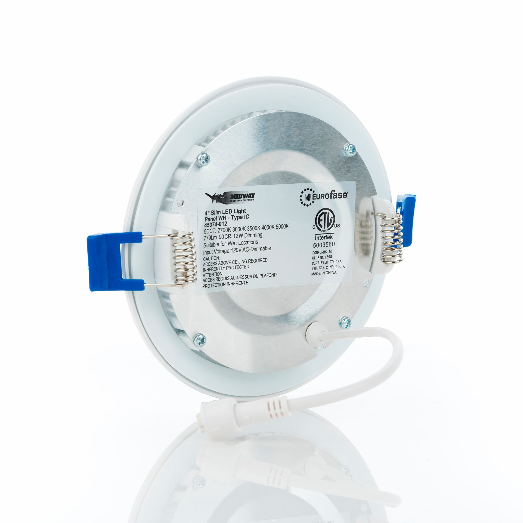 Image 6 Eurofase 4 INCH SLIM ROUND DOWNLIGHT more views