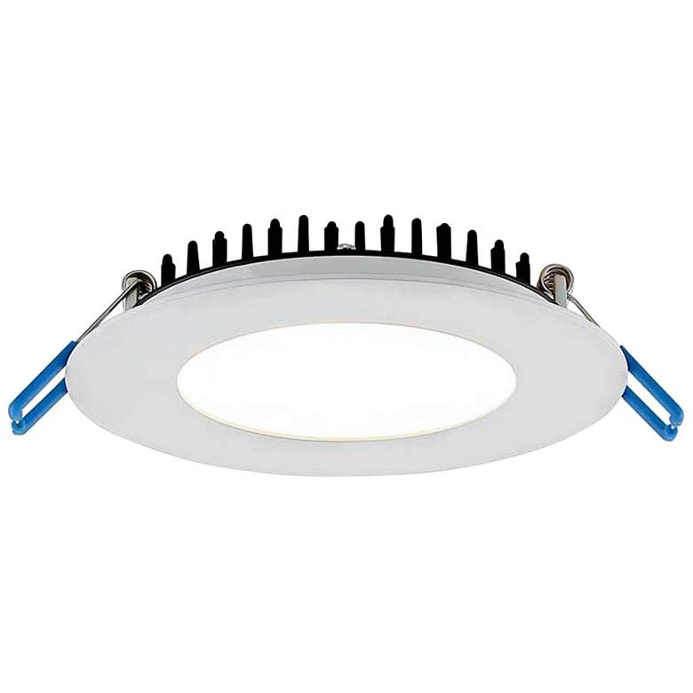 Image 1 Eurofase 4" White LED Ultra Slim Round Recessed Downlight