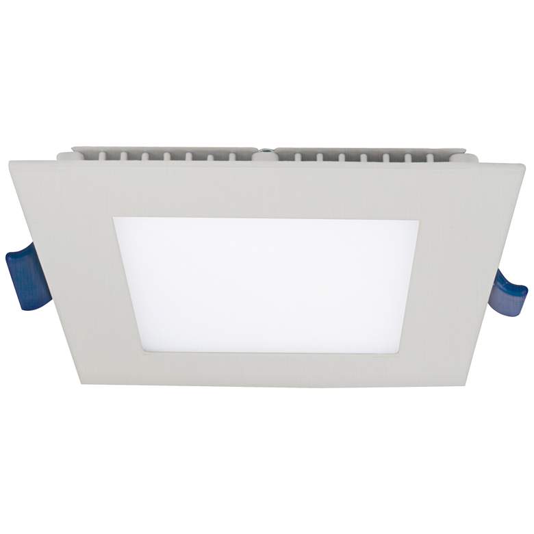 Image 1 Eurofase 4 inch White LED Ultra Slim Square Recessed Downlight