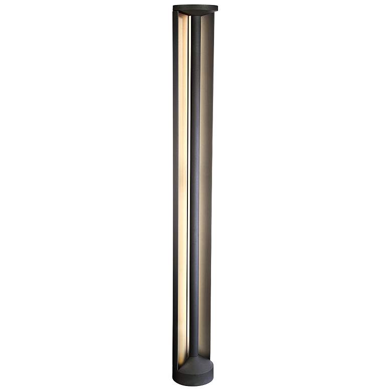 Image 1 Eurofase 55 1/4"H Graphite Gray LED Landscape Bollard Light