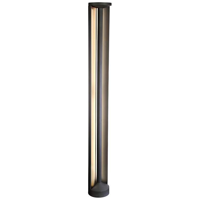 Image 1 Eurofase 55 1/4 inchH Graphite Gray LED Landscape Bollard Light