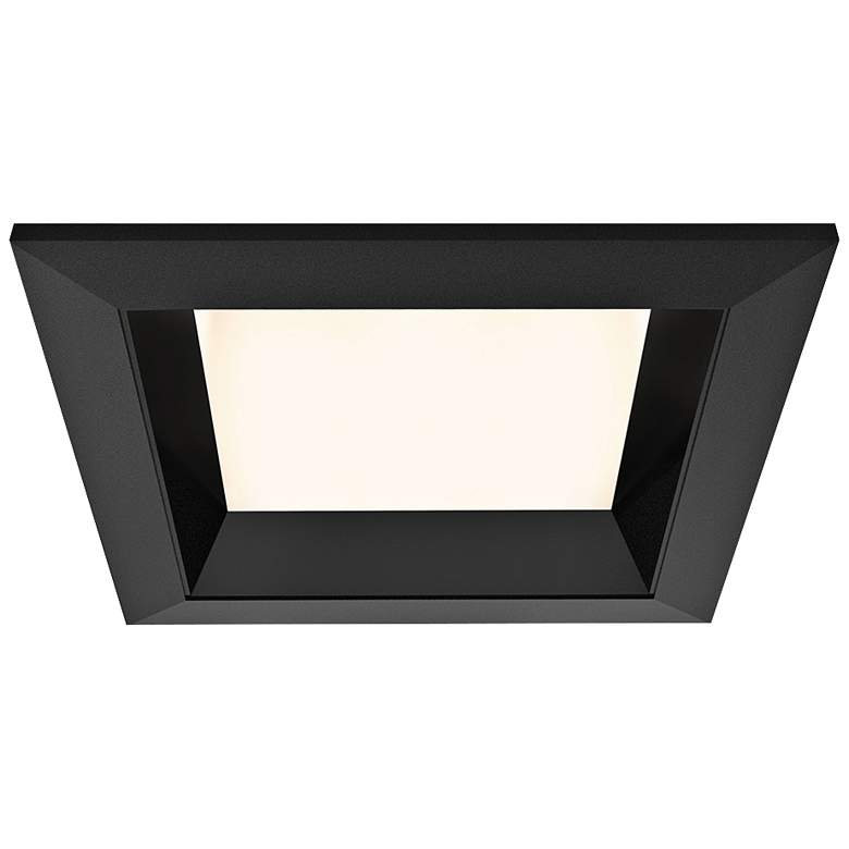 Image 1 Eurofase 6" Black LED Multiple Diffused Recessed Downlight