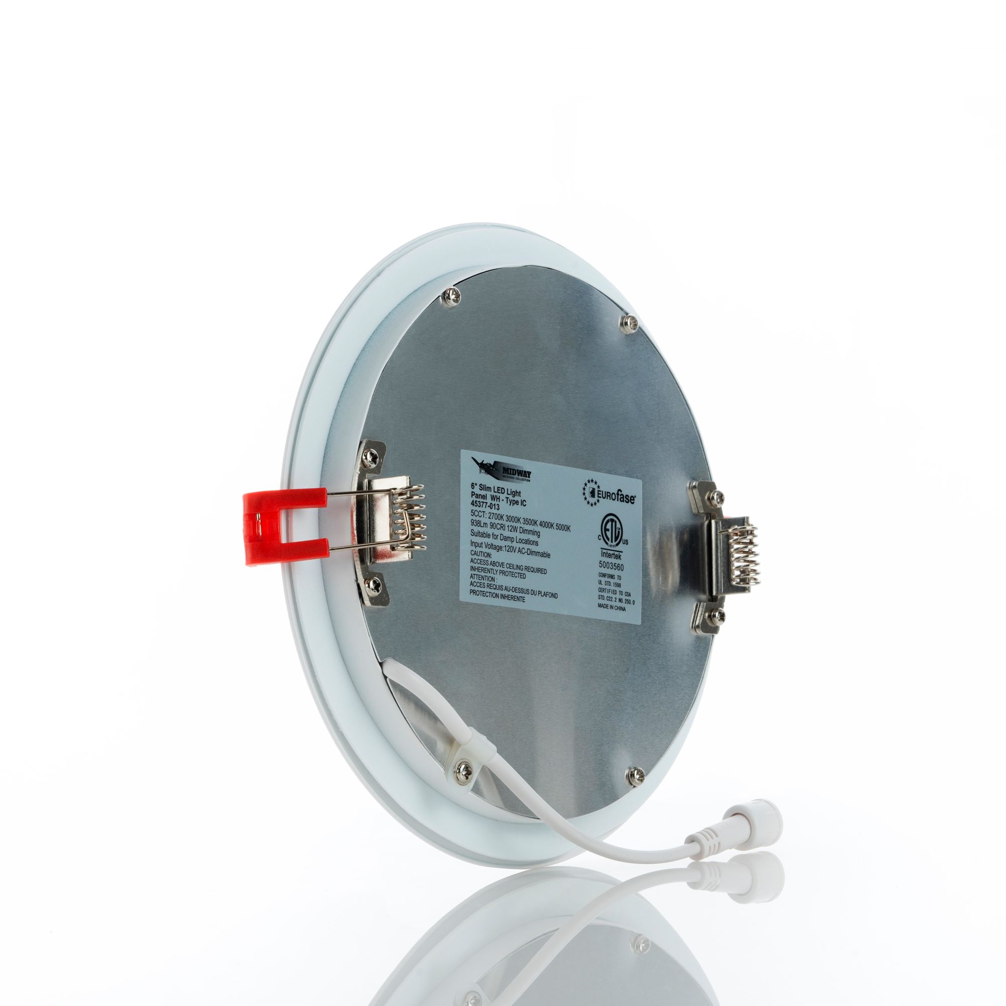 Image 6 Eurofase 6" INCH SLIM ROUND REGRESSED DOWNLIGHT more views