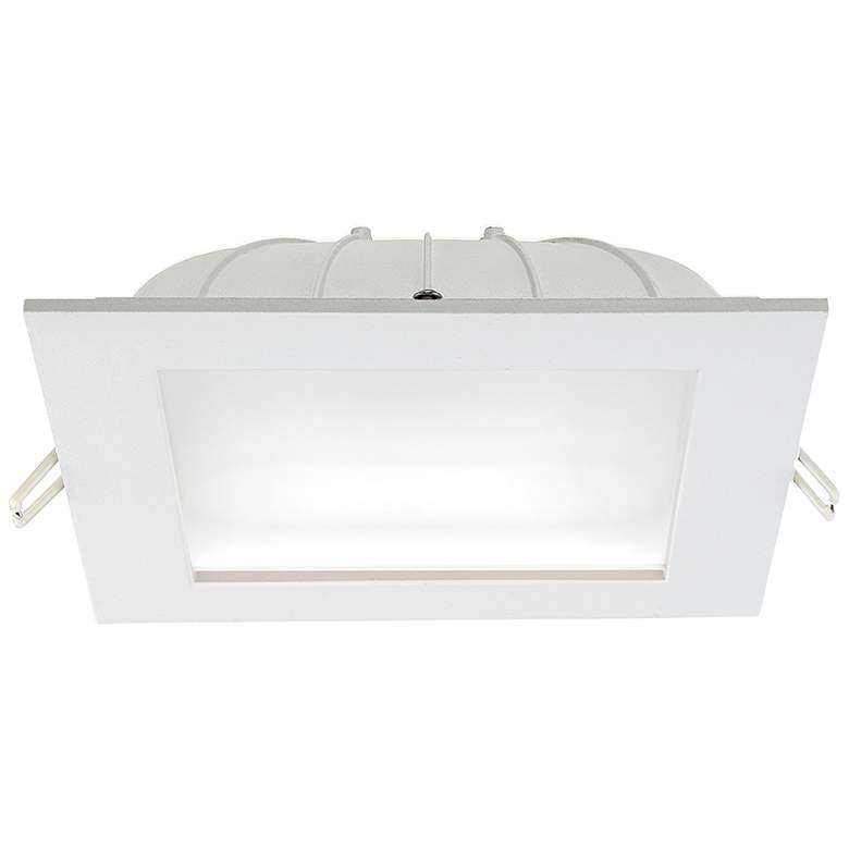 Image 1 Eurofase 6" White LED Square Dome Recessed Downlight