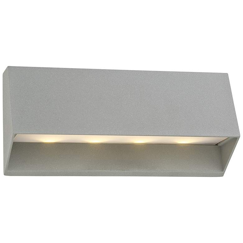 Image 1 Eurofase 8 3/4 inch Wide Marine Gray LED Deck Step Light