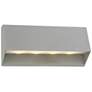 Eurofase 8 3/4" Wide Marine Gray LED Deck Step Light
