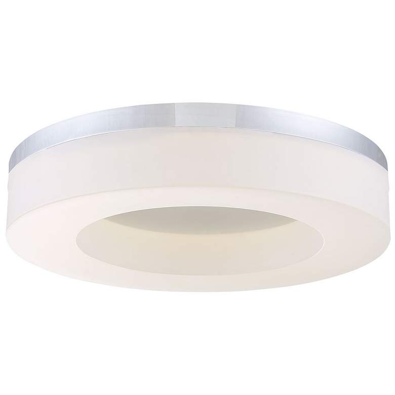 Image 1 Eurofase Abell 3 In. x 13.75 In. Flushmount in Black/Gold