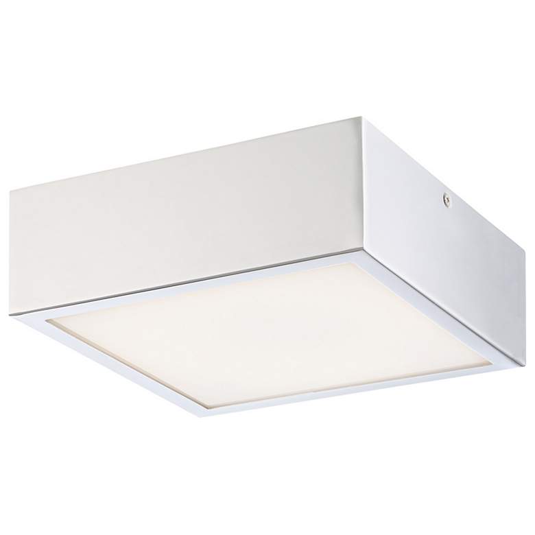 Image 1 Eurofase Acara 3 In. x 8.75 In. Integrated LED Flushmount in Chrome