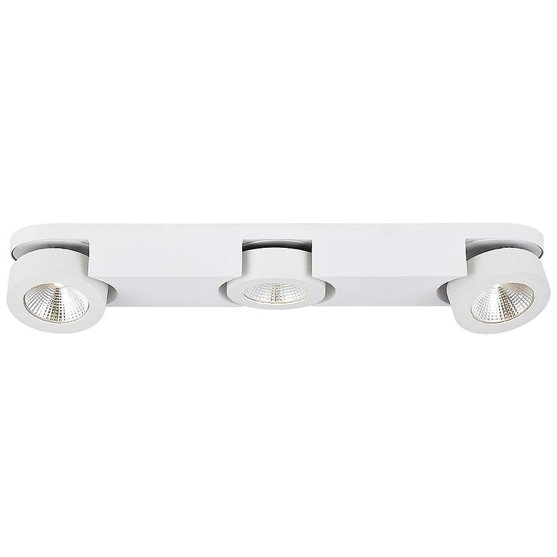 Image 1 Eurofase Acura 22 1/2" Wide White 3-LED Ceiling Light