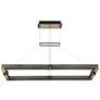 Eurofase Admiral 2 In. x 21.25 In. Integrated LED Chandelier in Black
