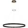 Eurofase Admiral 2 In. x 48.25 In. Integrated LED Chandelier in Black