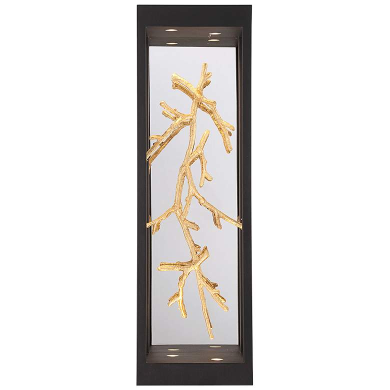 Image 1 Eurofase Aerie 4 Light Sconce in Black and Gold