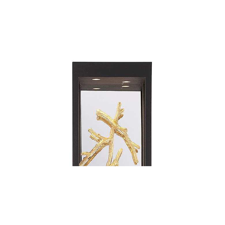 Image 2 Eurofase Aerie 4 Light Sconce in Black and Gold more views