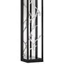 Eurofase Aerie 48" High Black and Silver 6-Light LED Wall Sconce