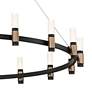 2_Eurofase Albany 31 1/2"W Brass Black 12-Light LED Chandelier more views