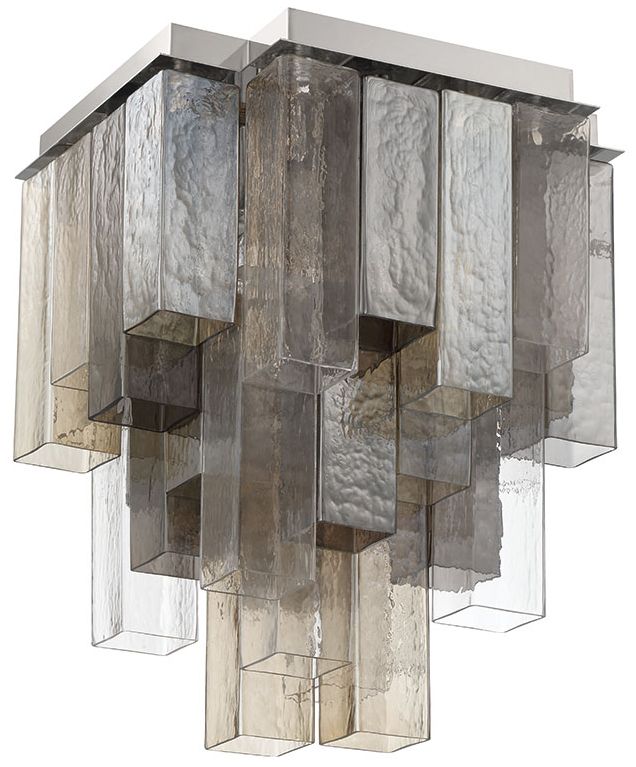 Image 4 Eurofase Altesa 10-Light 17" Flush Mount, Chrome more views