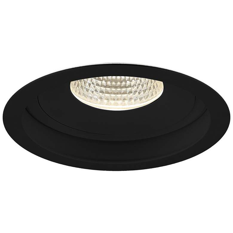Image 1 Eurofase Amigo 6 1/4 inch Black 26W LED Round Recessed Downlight