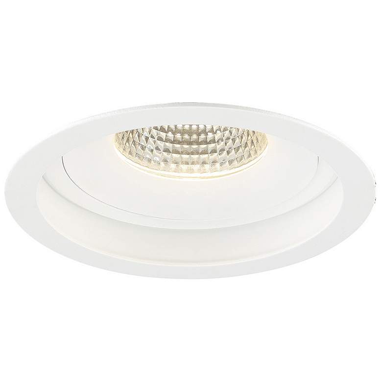 Image 1 Eurofase Amigo 6 1/4 inch White 26W LED Round Recessed Downlight
