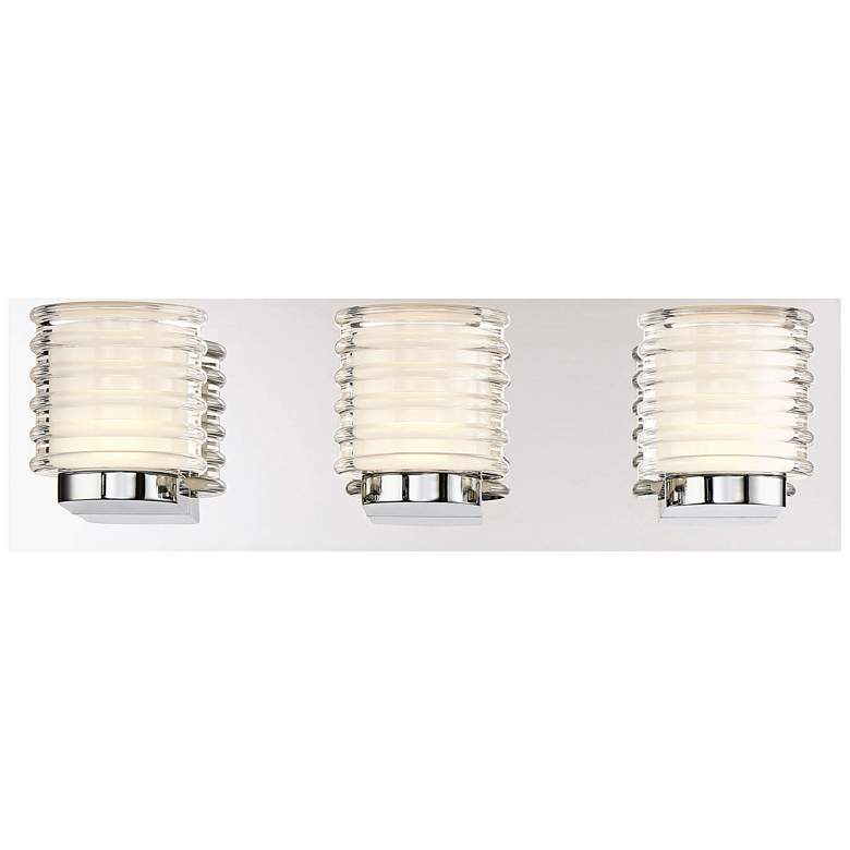 Image 1 Eurofase Ancona 16 3/4" Wide Chrome 3-LED Bath Light