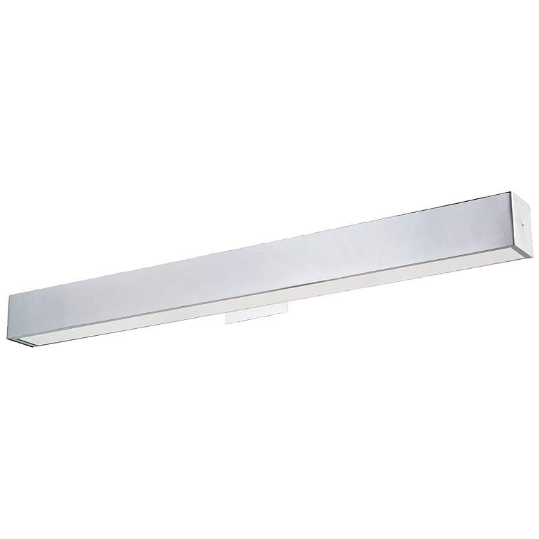 Image 1 Eurofase Anello 2.75 In. x 37.25 In. 1 Light Wall Sconce in Chrome