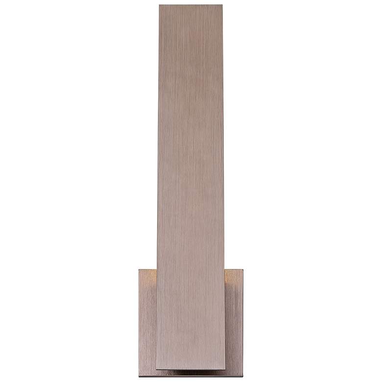 Image 1 Eurofase Annette 18" High Champagne Metal LED Wall Sconce