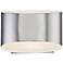 Eurofase Arch 4 1/2" High Chrome LED Wall Sconce