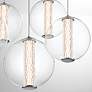 2_Eurofase Atomo 25 3/4" Wide Chrome LED Multi-Light Pendant more views
