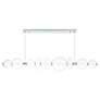 Eurofase Atomo 73 1/2" Wide Chrome LED Linear Chandelier