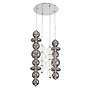 2_Eurofase Atomo, Chandelier, 4-Light, 50", Chrome, Mixed Glass more views