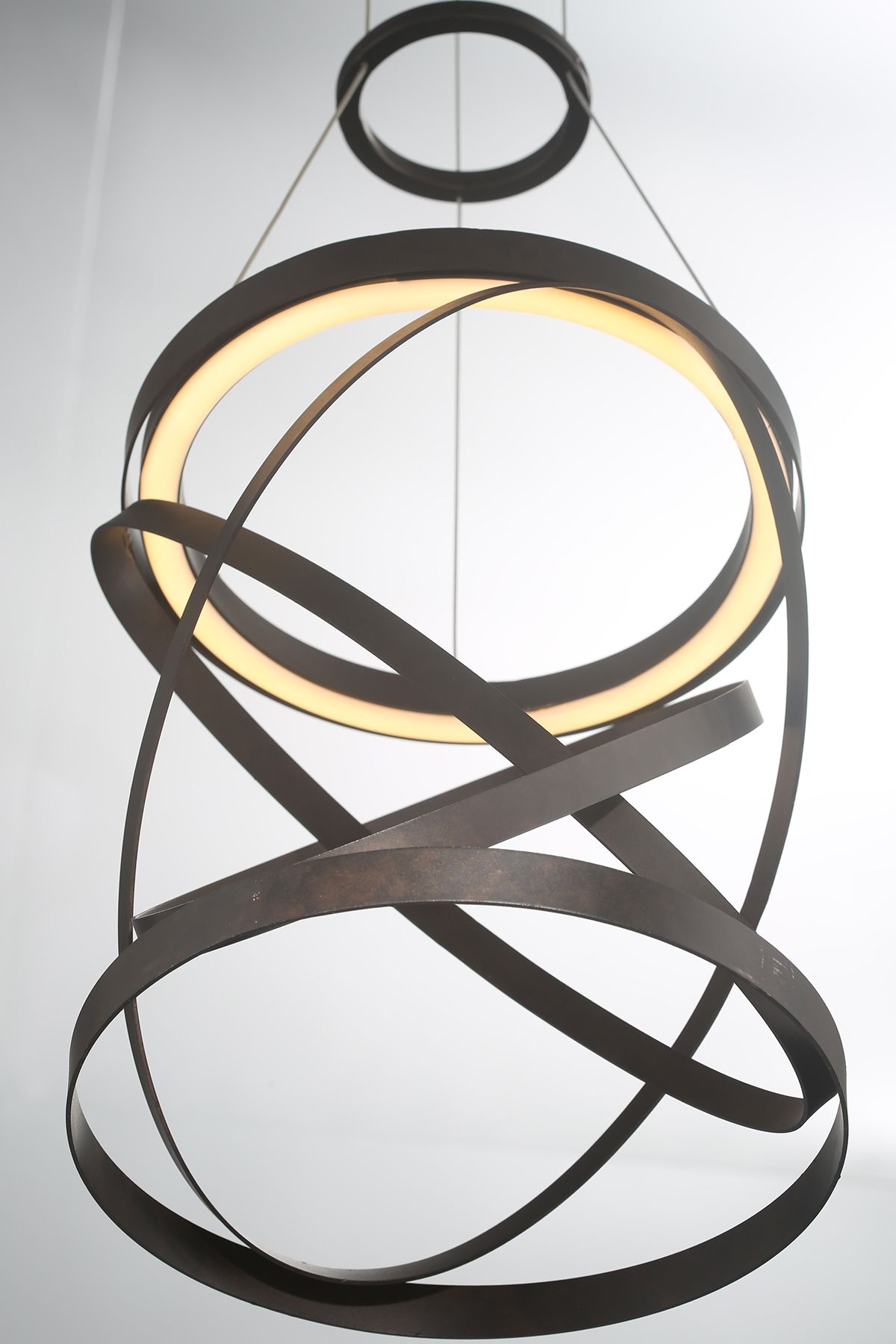 Image 2 Eurofase Avita 14.25 In. x 12.25 In. Pendant in Bronze more views