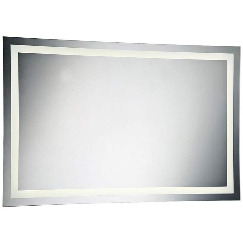 Image 1 Eurofase Back-Lit 55" x 35 1/2" Oversized LED Wall Mirror