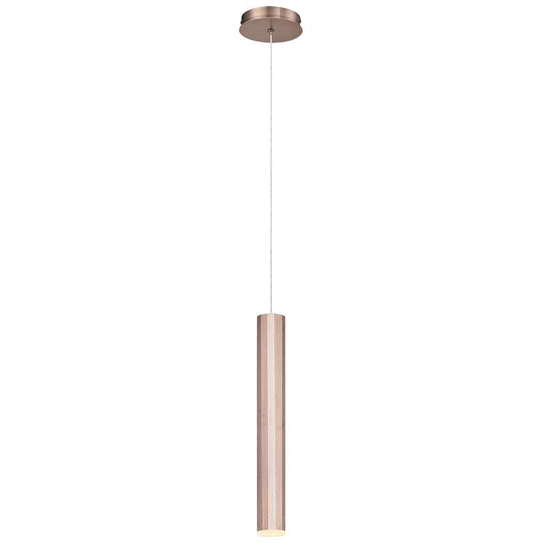 Image 2 Eurofase Baldwin 2" Wide Champagne LED Mini Pendant Light