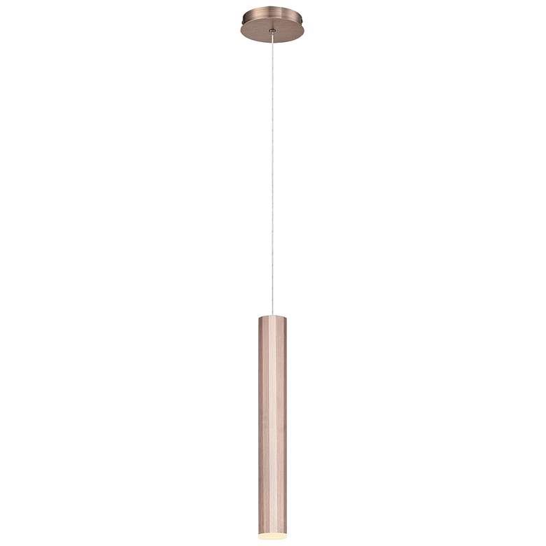 Image 2 Eurofase Baldwin 2 inch Wide Champagne LED Mini Pendant Light