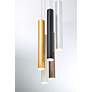 3_Eurofase Baldwin 2" Wide Gold Tube LED Mini Pendant more views