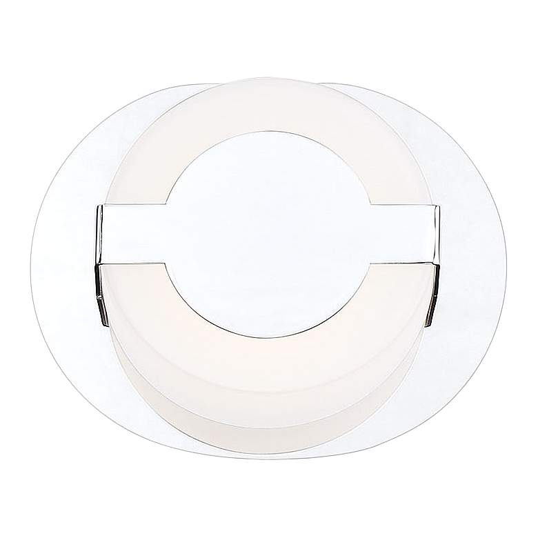 Image 1 Eurofase Balewood 5 1/4" High Chrome LED Wall Sconce