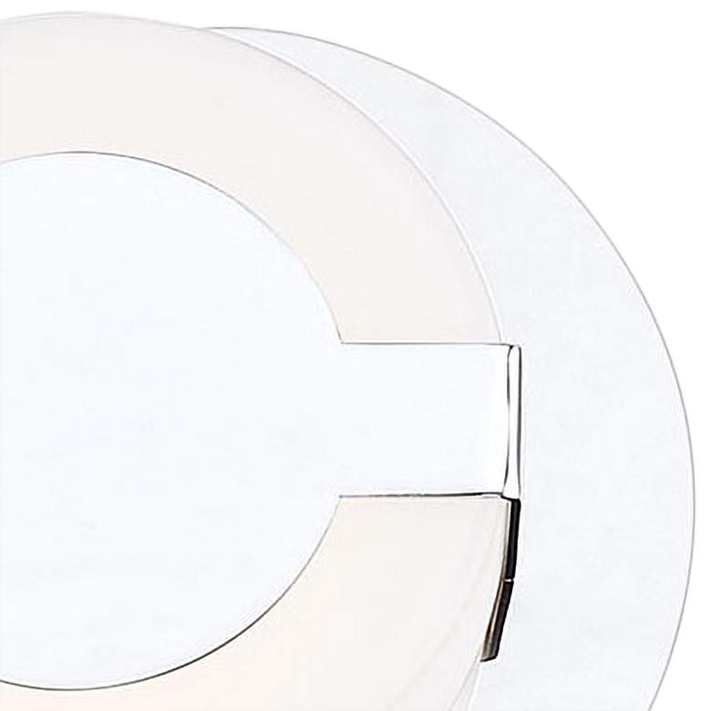 Image 2 Eurofase Balewood 5 1/4" High Chrome LED Wall Sconce more views